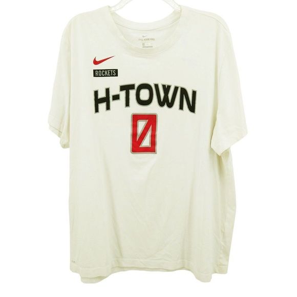 Nike Dri-Fit Men’s Houston Rockets H-Town Russell Westbrook #0 T-Shirt - Picture 1 of 10